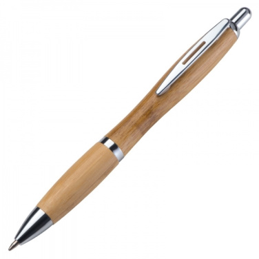 Logotrade promotional gift picture of: Wooden ballpen BRENTWOOD