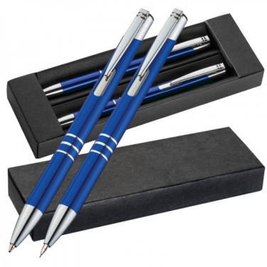 Logotrade corporate gifts photo of: Metal writing set CLAREMONT