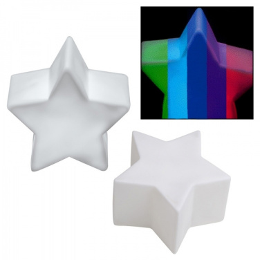 Logo trade promotional merchandise picture of: LED lamp STAR