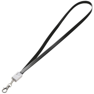 Logo trade corporate gift photo of: Lanyard with usb cable LE PORT