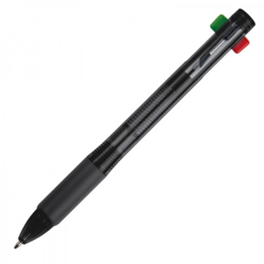 Logo trade corporate gifts picture of: Plastic ballpen 4in1 NEAPEL