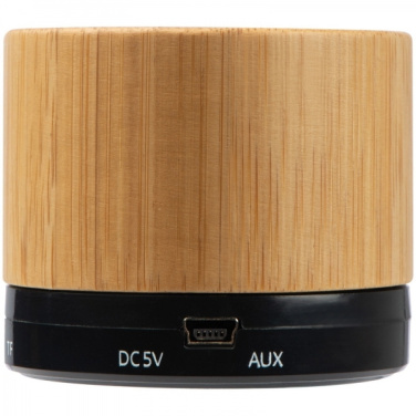 Logotrade promotional item picture of: Bamboo bluetooth speaker FLEEDWOOD