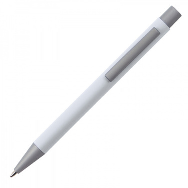 Logo trade promotional products picture of: Metal ballpen soft touch ABU DHABI