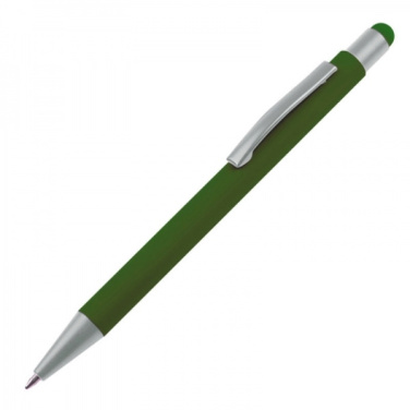 Logo trade promotional items picture of: Metal ballpen touch pen soft touch SALT LAKE CITY