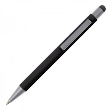 Logotrade corporate gift picture of: Metal ballpen touch pen soft touch SALT LAKE CITY