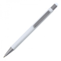 Metal ballpen touch pen soft touch SALT LAKE CITY, white