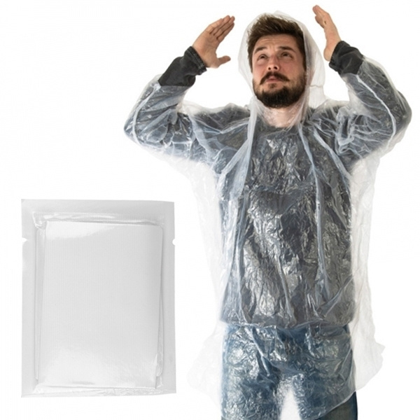 Logotrade promotional item image of: Rain poncho GREAT FALLS