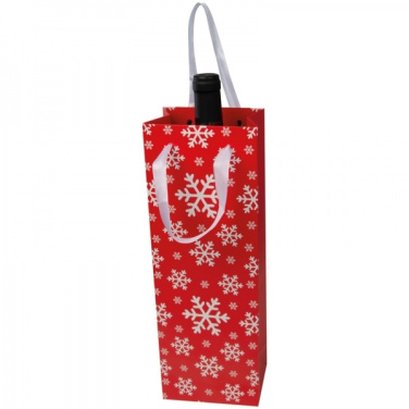 Logotrade promotional products photo of: Wine bag in Christmas design LAPLAND