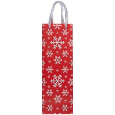 Logo trade promotional products picture of: Wine bag in Christmas design LAPLAND