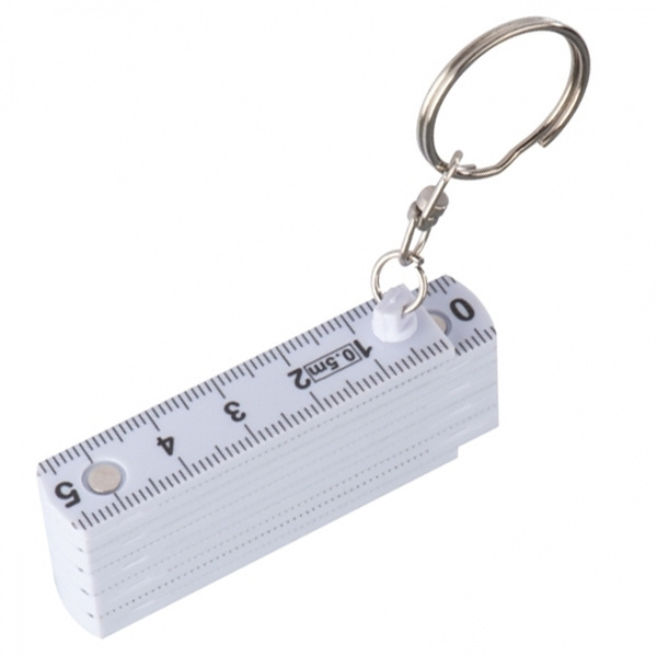 Logotrade promotional gift picture of: Keyring with 0,5m ruler