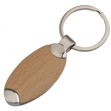 Logotrade promotional giveaway image of: Wooden keyring BALTRUM