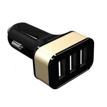 Logotrade business gift image of: Car Charger with 3 USB ports