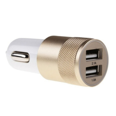 Logo trade corporate gift photo of: Metal car charger