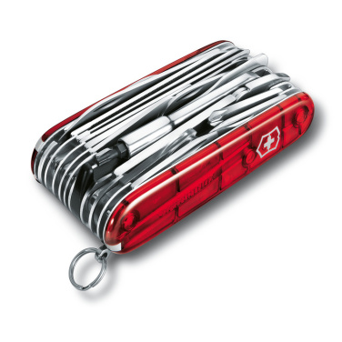 Logo trade business gift photo of: Pocket knife SwissChamptransparent Victorinox