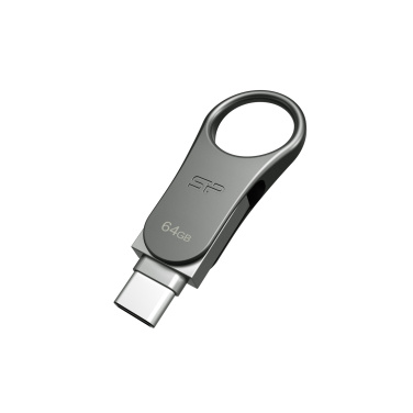 Logo trade business gift photo of: Pendrive Silicon Power for Type-C Mobile C80 3.2 OTG