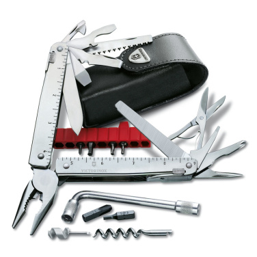 Logo trade business gifts image of: SwissTool Plus - 41 tools Victorinox