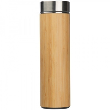 Logo trade promotional gifts image of: Stainless steel bottle VALDEMORO 550 ml