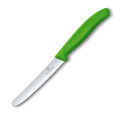 Tomato and Sausage Knife SwissClassic Victorinox, green