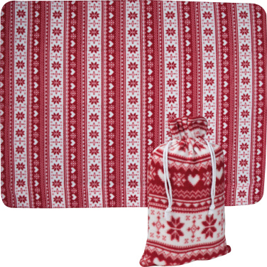 Logo trade promotional giveaways picture of: Christmassy blanket DEBRECEN