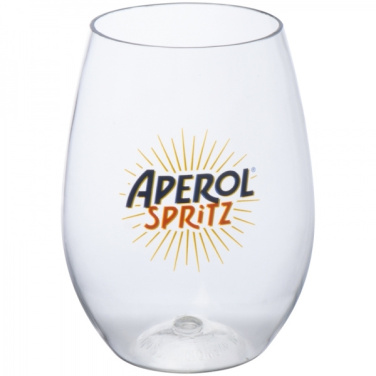 Logo trade business gifts image of: Plastic glass ST. TROPEZ 450 ml