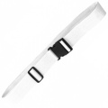 Adjustable luggage strap MOORDEICH, white