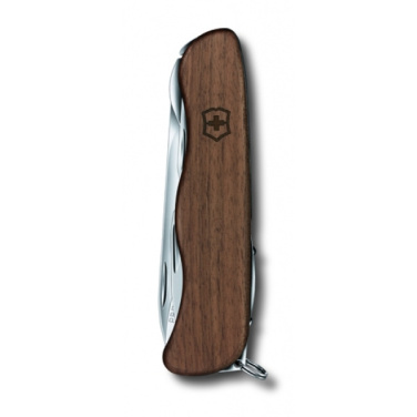 Logotrade promotional item picture of: Pocket knife Forester wooden Victorinox