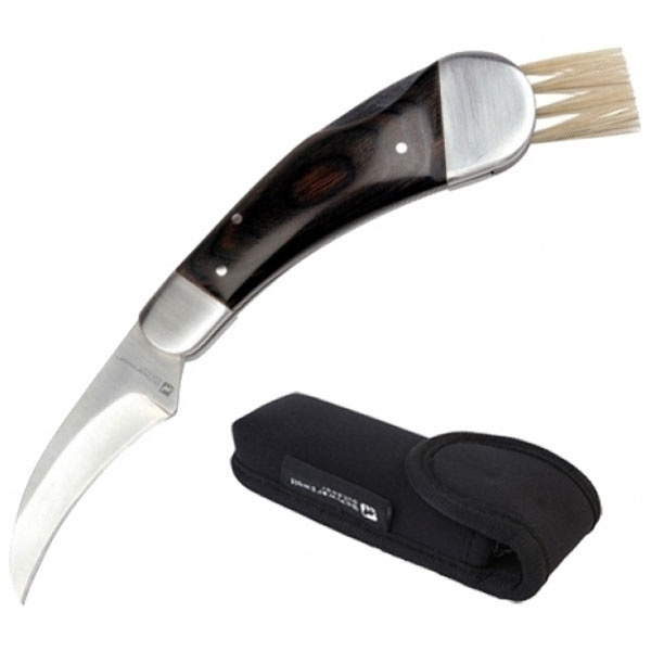 Logo trade promotional products picture of: Mushroom knife PILZ Schwarzwolf