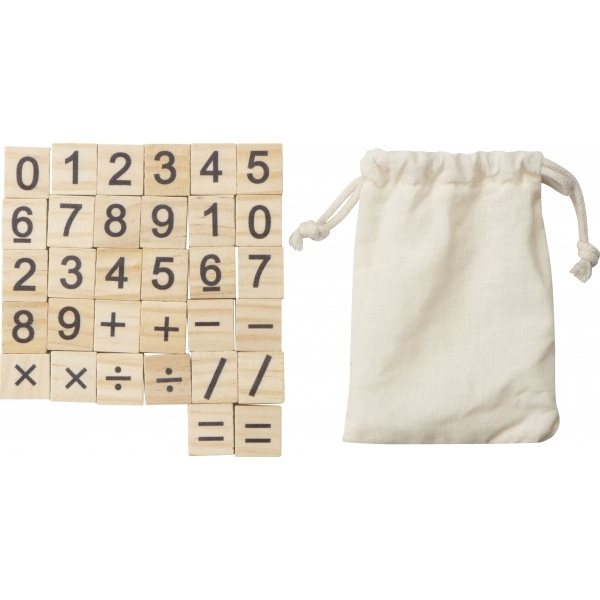 Logotrade corporate gift picture of: Wooden counting game LIBEREC