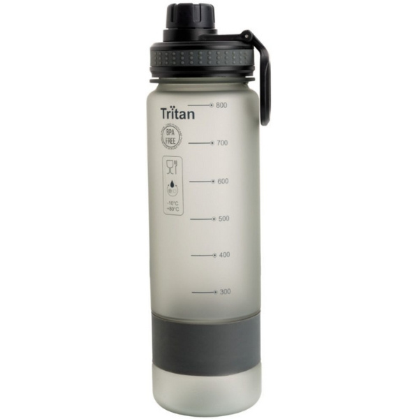 Logo trade promotional merchandise picture of: Drinking Bottle KIBO 800 ml Schwarzwolf