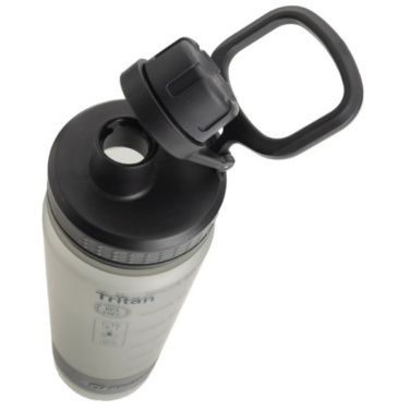 Logo trade promotional gifts image of: Drinking Bottle KIBO 800 ml Schwarzwolf