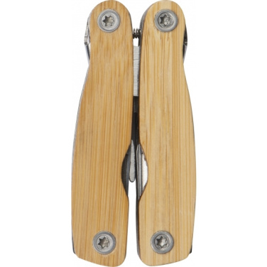 Logotrade corporate gifts photo of: Multifunction tool bamboo LEEDS