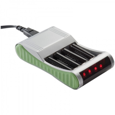 Logo trade promotional item photo of: Battery charger THUNDER BAY