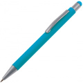 Metal ballpen touch pen soft touch SALT LAKE CITY, light blue