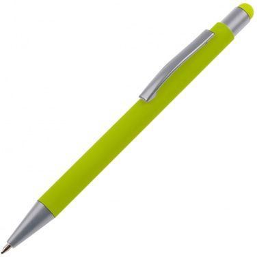 Logo trade promotional items picture of: Metal ballpen touch pen soft touch SALT LAKE CITY