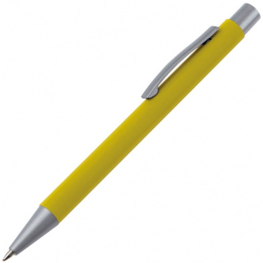 Logotrade promotional merchandise image of: Metal ballpen soft touch ABU DHABI