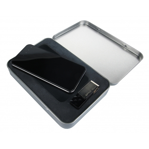 Logo trade promotional merchandise photo of: Metal box