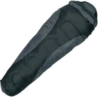 Logotrade promotional merchandise picture of: Sleeping bag KINABALU Schwarzwolf