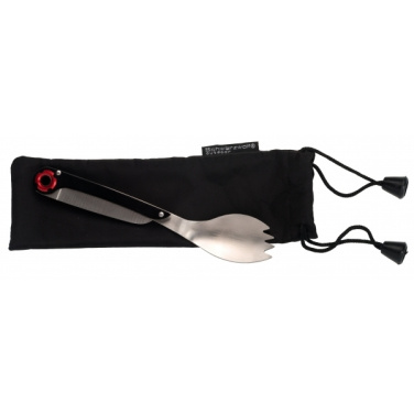 Logotrade promotional giveaways photo of: Multifunctional spoon LATEMAR Schwarzwolf