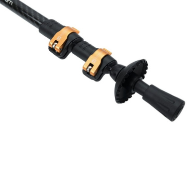 Logotrade promotional product image of: Trekking poles DENALI Schwarzwolf