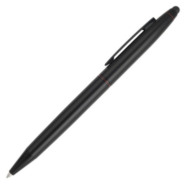 Logo trade promotional gifts image of: Metal ballpoint pen, touch pen RENDOME Pierre Cardin