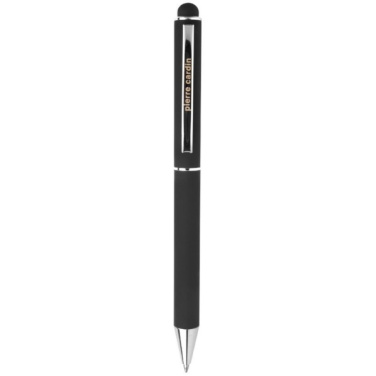 Logotrade promotional merchandise photo of: Metal ballpoint pen, touch pen, soft touch CLAUDIE Pierre Cardin