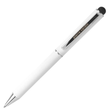 Logo trade promotional products picture of: Metal ballpoint pen, touch pen, soft touch CLAUDIE Pierre Cardin