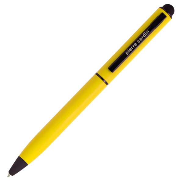 Logotrade promotional items photo of: Metal ballpoint pen, touch pen, soft touch CELEBRATION Pierre Cardin