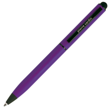 Logotrade promotional gift image of: Metal ballpoint pen, touch pen, soft touch CELEBRATION Pierre Cardin