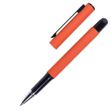 Logotrade promotional item image of: Roller touch pen, soft touch CELEBRATION Pierre Cardin