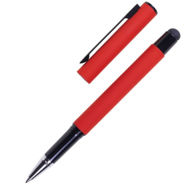 Logotrade promotional gift image of: Roller touch pen, soft touch CELEBRATION Pierre Cardin