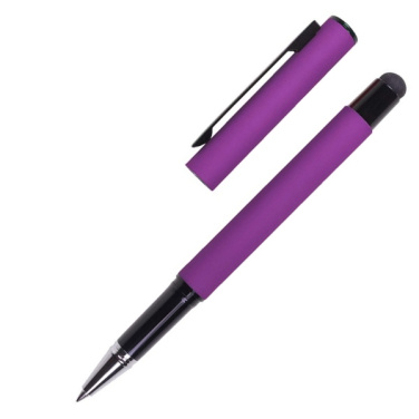 Logo trade promotional merchandise picture of: Roller touch pen, soft touch CELEBRATION Pierre Cardin