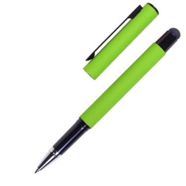 Logotrade promotional gift picture of: Roller touch pen, soft touch CELEBRATION Pierre Cardin