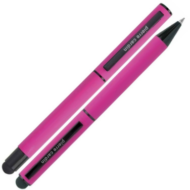 Logo trade promotional merchandise picture of: Writing set touch pen, soft touch CELEBRATION Pierre Cardin