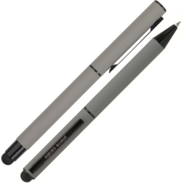 Logo trade business gift photo of: Writing set touch pen, soft touch CELEBRATION Pierre Cardin